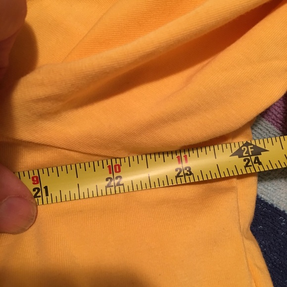 Coldwater Creek Bright Gold Lace Trim Top 1X - Picture 7 of 8